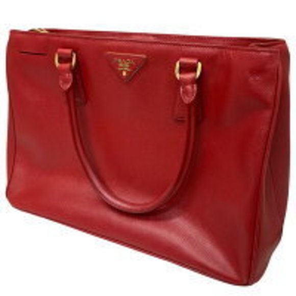 Prada Galleria Tote Bag Red - Picture 1 of 6